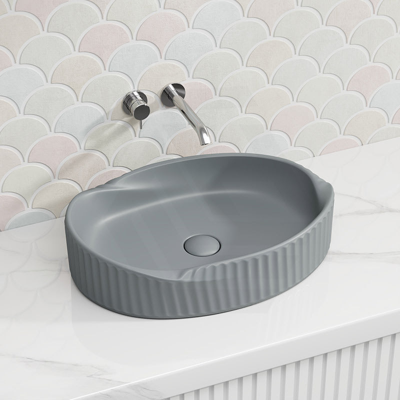 IF-IA082GR Grey Ceramic Basin