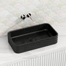 610x340x120mm Rectangle Above Counter Ceramic Basin In Various Colour