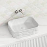 510x395x130mm Rectangle Above Counter Ceramic Basin In Various Colour
