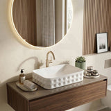 600x395x130mm Rectangle Above Counter Basin Ceramic Variant Colour Available