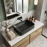 600x395x130mm Rectangle Above Counter Basin Ceramic Variant Colour Available