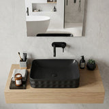 600x395x130mm Rectangle Above Counter Basin Ceramic Variant Colour Available
