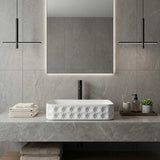 600x395x130mm Rectangle Above Counter Basin Ceramic Variant Colour Available