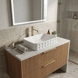 600x395x130mm Rectangle Above Counter Basin Ceramic Variant Colour Available