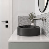 Round Ceramic Above Counter Basin 410x410x130mm - 4 Colours