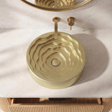 Round Ceramic Above Counter Basin 410x410x130mm - 4 Colours
