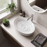 600x380x130mm Oval Ceramic Above Counter Basin Variant Colour Available