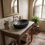 600x380x130mm Oval Ceramic Above Counter Basin Variant Colour Available