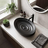 600x380x130mm Oval Ceramic Above Counter Basin Variant Colour Available