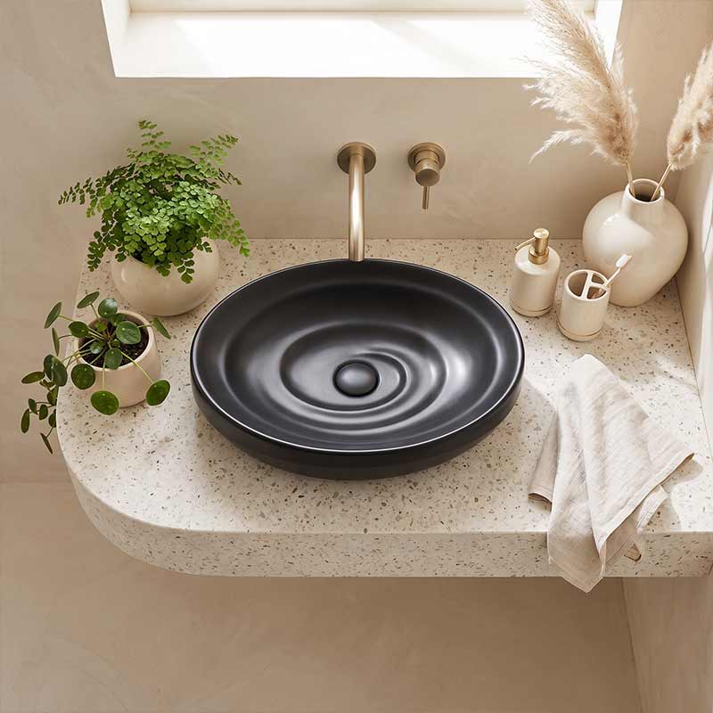 600x380x130mm Oval Ceramic Above Counter Basin Variant Colour Available