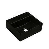 335x290x120mm Rectangle Ceramic Above Counter/Wall Hung Basin with Tap Hole Variant Colour Available