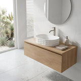 Infinity Oval Ceramic Above Counter Basin 550x360x140mm - Gloss White