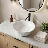 Infinity Ceramic Above Counter Art Basin 395x395x130mm - In Various Colour