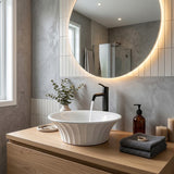 Infinity Ceramic Above Counter Art Basin 395x395x130mm - In Various Colour