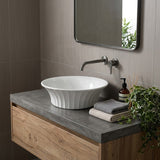 Infinity Ceramic Above Counter Art Basin 395x395x130mm - In Various Colour