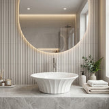 Infinity Ceramic Above Counter Art Basin 395x395x130mm - In Various Colour