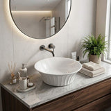 Infinity Ceramic Above Counter Art Basin 395x395x130mm - In Various Colour