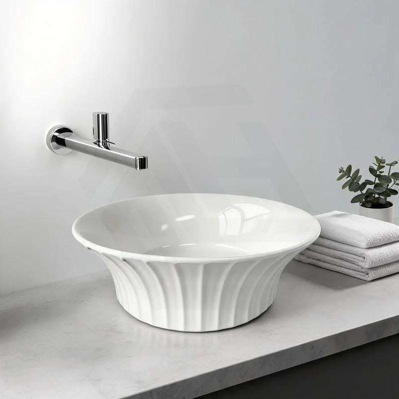 Infinity Ceramic Above Counter Art Basin 395x395x130mm - In Various Colour