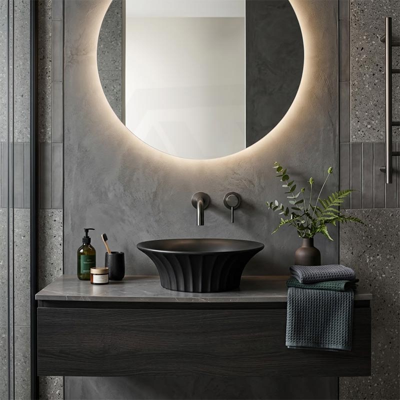 Infinity Ceramic Above Counter Art Basin 395x395x130mm - In Various Colour