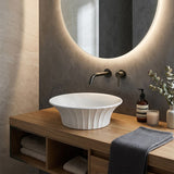 Infinity Ceramic Above Counter Art Basin 395x395x130mm - In Various Colour