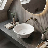 Infinity Ceramic Above Counter Art Basin 395x395x130mm - In Various Colour