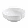 Infinity Ceramic Fluted Above Counter Basin 365x365x120mm - In Various Colour