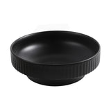 Infinity Ceramic Fluted Above Counter Basin 365x365x120mm - In Various Colour