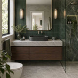 Infinity Oval Concrete Above Counter Basin NO Overflow Pop-up Waste Included 580x365x120mm - Matte Grey