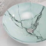Round Glass Art Wash Basin 420x420x145mm