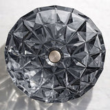 400x400x140mm Bathroom Round Above Counter Tempered Glass Basin Colour Available