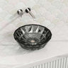 400x400x140mm Bathroom Round Above Counter Tempered Glass Basin Colour Available