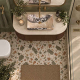 Infinity Special Shape Purple Onyx Surface Vintage Stone Above Counter Basin NO Overflow 550x380x140mm - Multi Colour