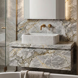 Rectangle Above Counter Basin 600x400x150mm - Marble Matt Surface