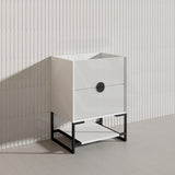 600mm Kingo Freestanding Plywood Vanity Linear Surface Single Bowl Cabinet ONLY for Bathroom Matt White/Black Available