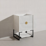 600mm Kingo Freestanding Plywood Vanity Linear Surface Single Bowl Cabinet ONLY for Bathroom Matt White/Black Available