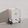 600mm Kingo Freestanding Plywood Vanity Linear Surface Single Bowl Cabinet ONLY for Bathroom Matt White/Black Available