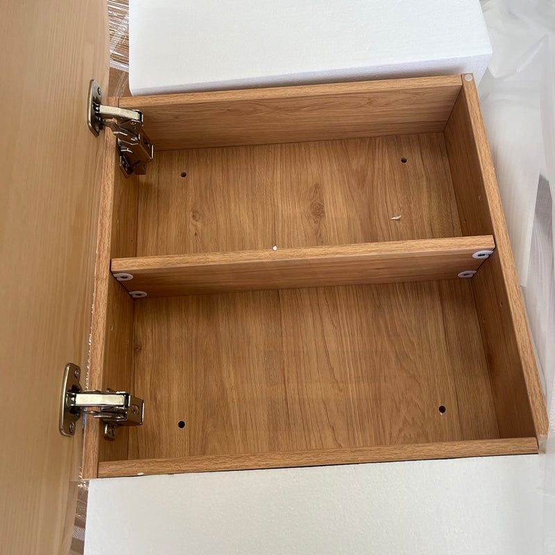 Metro 450x900mm Oval Plywood Wall Hung Shaving Cabinet Variant Colour Available