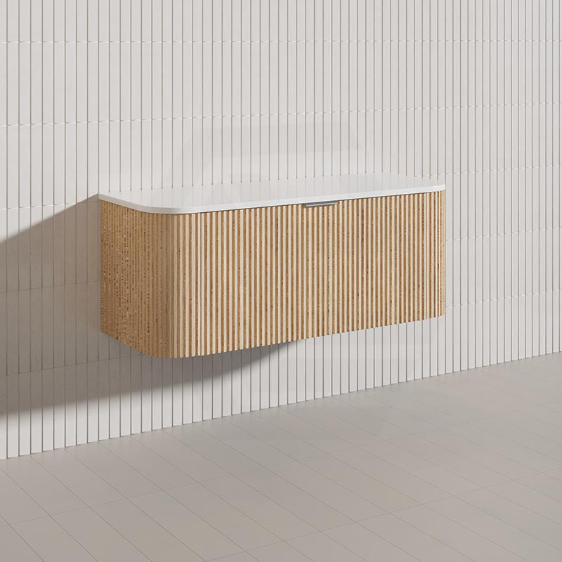 Infinity RIO 1200mm 1-Drawer- Hettich Drawer Runner Bathroom Linear Surface Vanity Wall Hung Single Bowl Plywood Multi-Colour Cabinet ONLY & Vanity Top Available