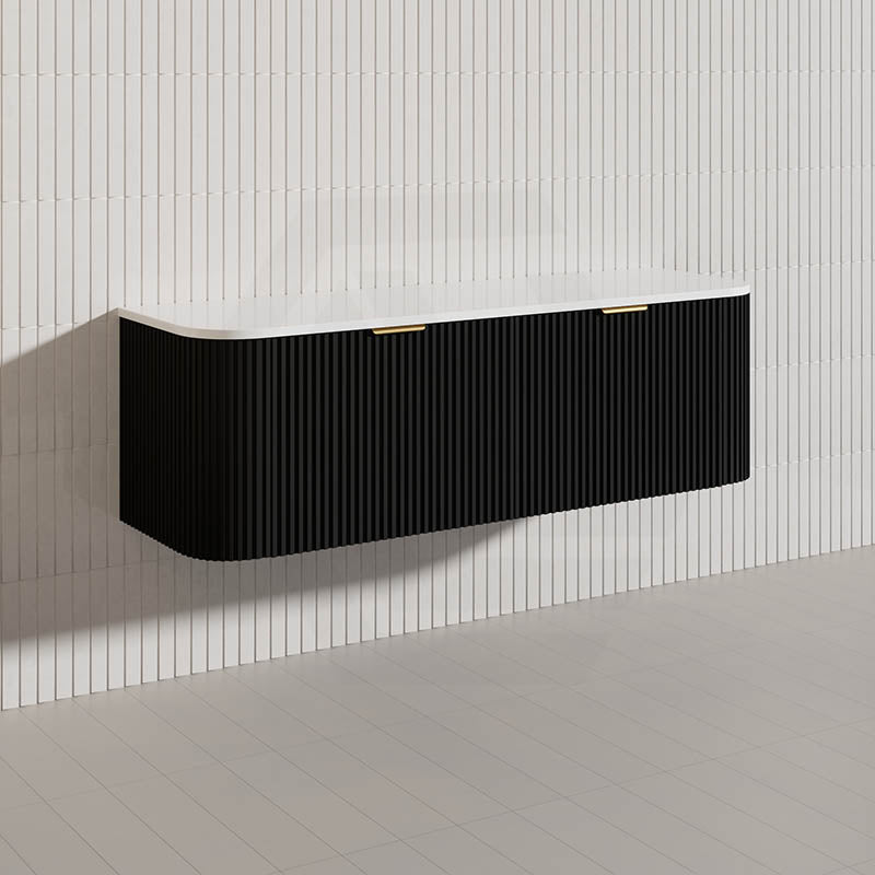 Infinity RIO 1500mm 2-Drawer- Hettich Drawer Runner Bathroom Linear Surface Vanity Wall Hung Single/Double Bowls Plywood Multi-Colour Cabinet ONLY & Vanity Top Available