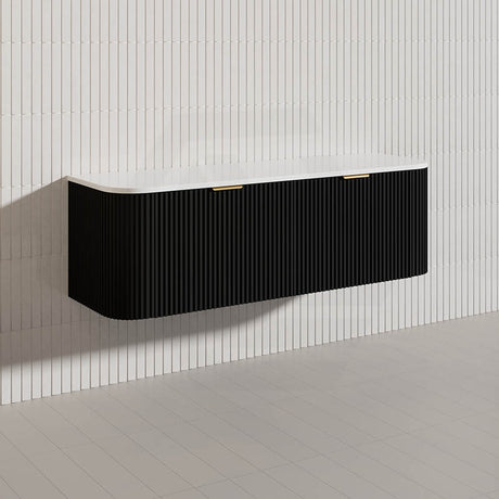 Infinity RIO 1500mm 2-Drawer- Hettich Drawer Runner Bathroom Linear Surface Vanity Wall Hung Single/Double Bowls Plywood Multi-Colour Cabinet ONLY & Vanity Top Available
