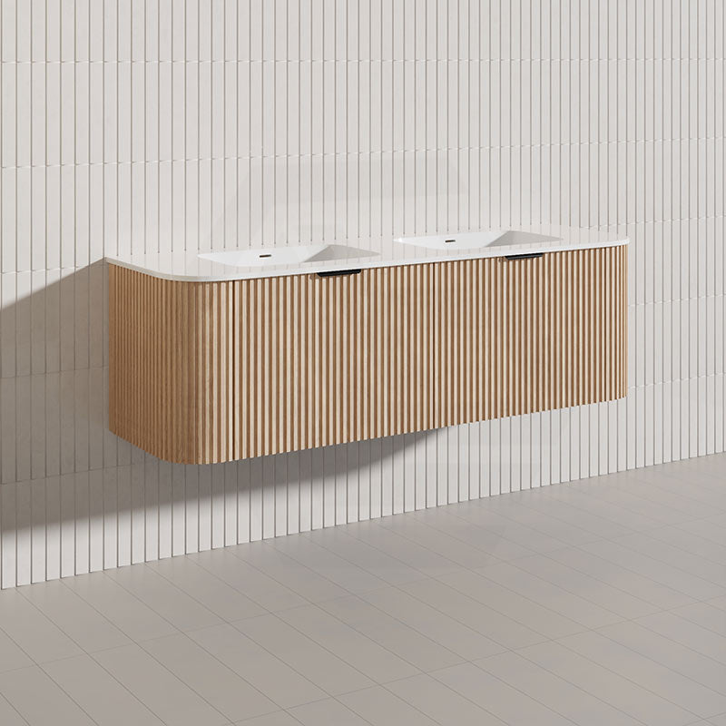 Infinity RIO 1500mm 2-Drawer- Hettich Drawer Runner Bathroom Linear Surface Vanity Wall Hung Single/Double Bowls Plywood Multi-Colour Cabinet ONLY & Vanity Top Available