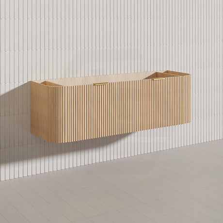 Infinity RIO 1500mm 2-Drawer- Hettich Drawer Runner Bathroom Linear Surface Vanity Wall Hung Single/Double Bowls Plywood Multi-Colour Cabinet ONLY & Vanity Top Available