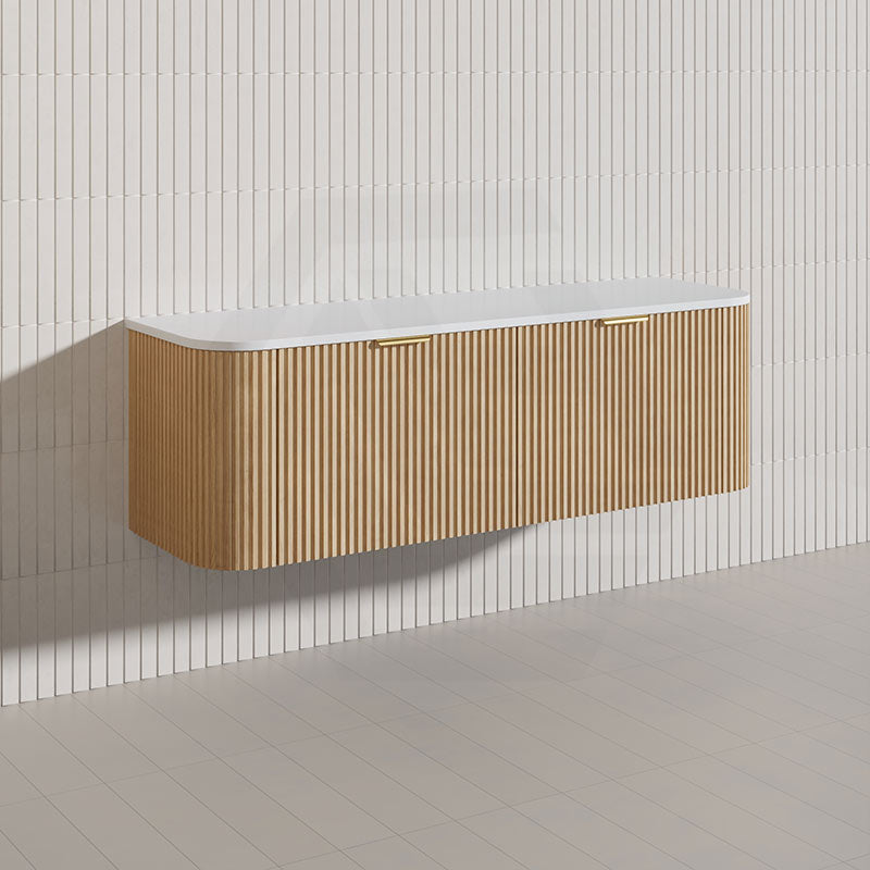 Infinity RIO 1500mm 2-Drawer- Hettich Drawer Runner Bathroom Linear Surface Vanity Wall Hung Single/Double Bowls Plywood Multi-Colour Cabinet ONLY & Vanity Top Available