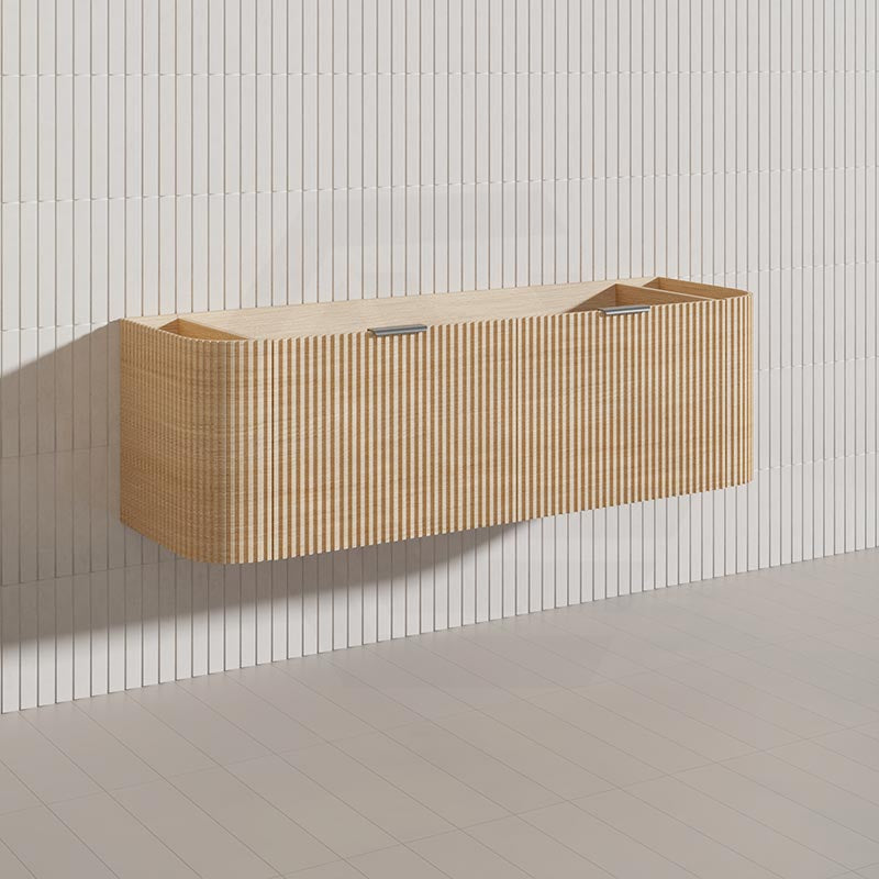 Infinity RIO 1500mm 2-Drawer- Hettich Drawer Runner Bathroom Linear Surface Vanity Wall Hung Single/Double Bowls Plywood Multi-Colour Cabinet ONLY & Vanity Top Available