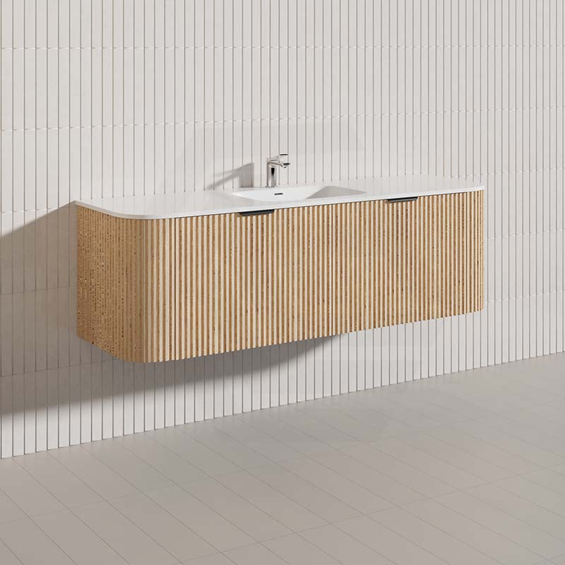 Infinity RIO 1500mm 2-Drawer- Hettich Drawer Runner Bathroom Linear Surface Vanity Wall Hung Single/Double Bowls Plywood Multi-Colour Cabinet ONLY & Vanity Top Available