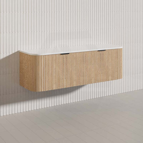Infinity RIO 1500mm 2-Drawer- Hettich Drawer Runner Bathroom Linear Surface Vanity Wall Hung Single/Double Bowls Plywood Multi-Colour Cabinet ONLY & Vanity Top Available