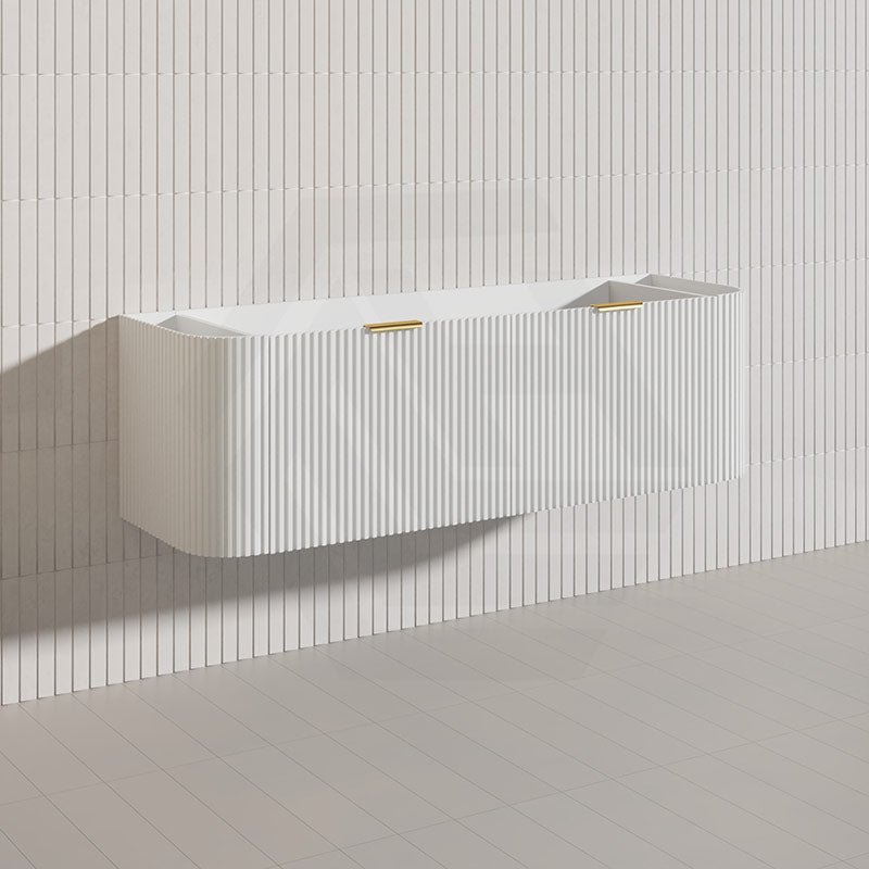 Infinity RIO 1500mm 2-Drawer- Hettich Drawer Runner Bathroom Linear Surface Vanity Wall Hung Single/Double Bowls Plywood Multi-Colour Cabinet ONLY & Vanity Top Available