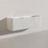 Infinity RIO 1500mm 2-Drawer- Hettich Drawer Runner Bathroom Linear Surface Vanity Wall Hung Single/Double Bowls Plywood Multi-Colour Cabinet ONLY & Vanity Top Available