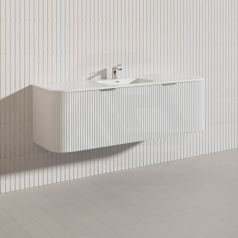 Infinity RIO 1500mm 2-Drawer- Hettich Drawer Runner Bathroom Linear Surface Vanity Wall Hung Single/Double Bowls Plywood Multi-Colour Cabinet ONLY & Vanity Top Available