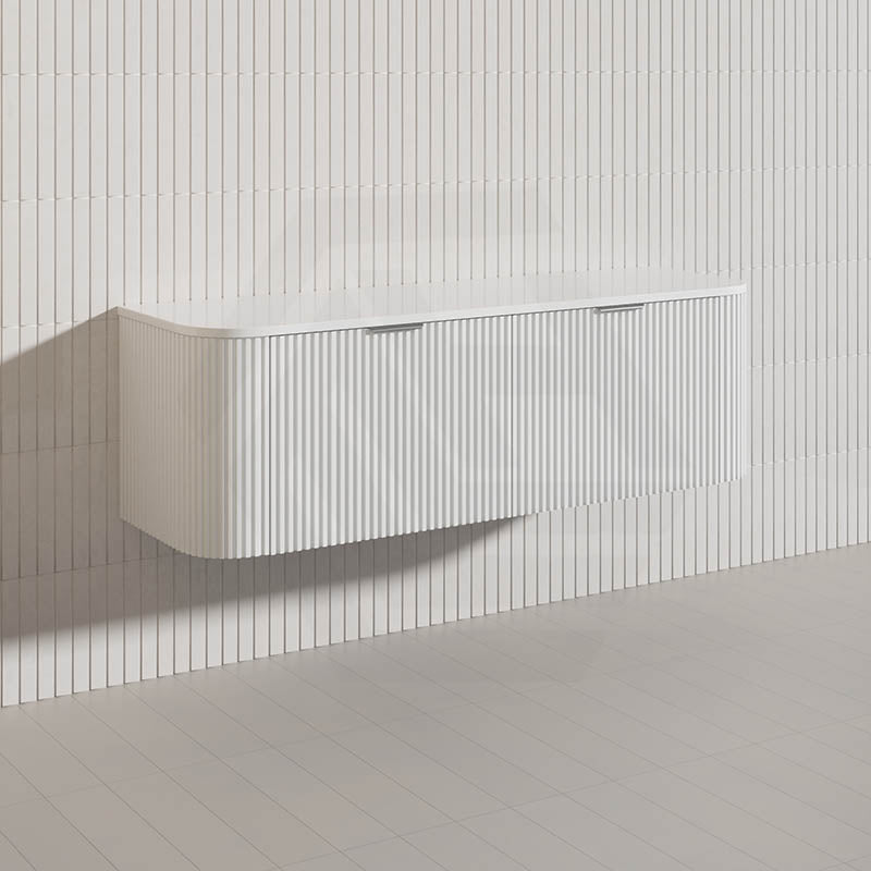 Infinity RIO 1500mm 2-Drawer- Hettich Drawer Runner Bathroom Linear Surface Vanity Wall Hung Single/Double Bowls Plywood Multi-Colour Cabinet ONLY & Vanity Top Available